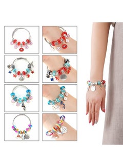 klmars Bracelet Making Craft Kit for Girls,Jewelry Making Supplies Beads Charms