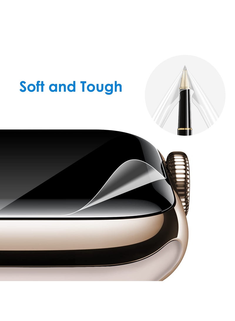 أبل ووتش ذاته حامي الشاشة ( 2022 / 2020 ) سلسلة 6 5 4 40mm تبو فيلم شفافة تغطي كامل 3 حزمة - Image 5