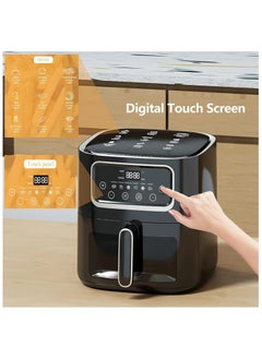 Buytory Buytory 10L Air Fryer Oven with LED Touch Screen & Viewing Window – 9-in-1 Hot Air Circulation Fryer for Healthy, Oil-Free Cooking – Max Temp 450°F  - Image 2
