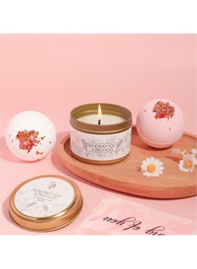 Beauenty Gift Basket for Women - Birthday Gift Box, Get Well Soon Gift Set Contains 10 Inspirational Gifts, Relaxing Spa Treatment Package for Women, Bestie Friendship, Female Friend Gift - Image 5