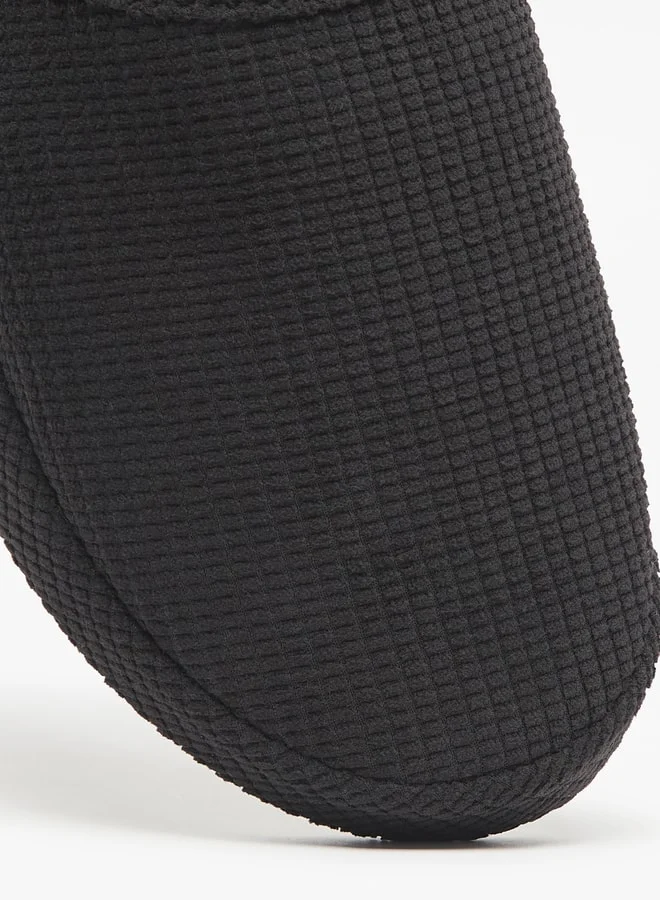 دوتشيني Duchini Men's Textured Bedroom Mules