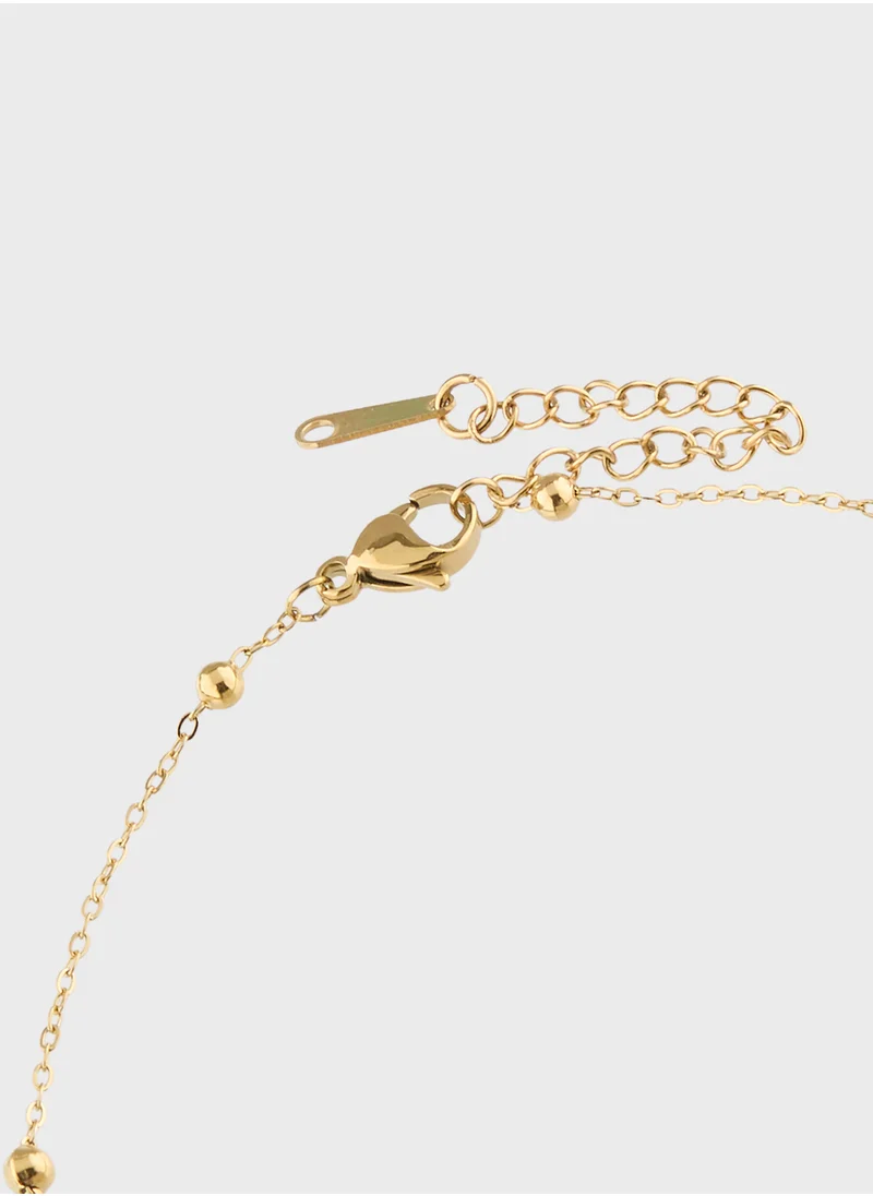 Ginger Heart Anklet