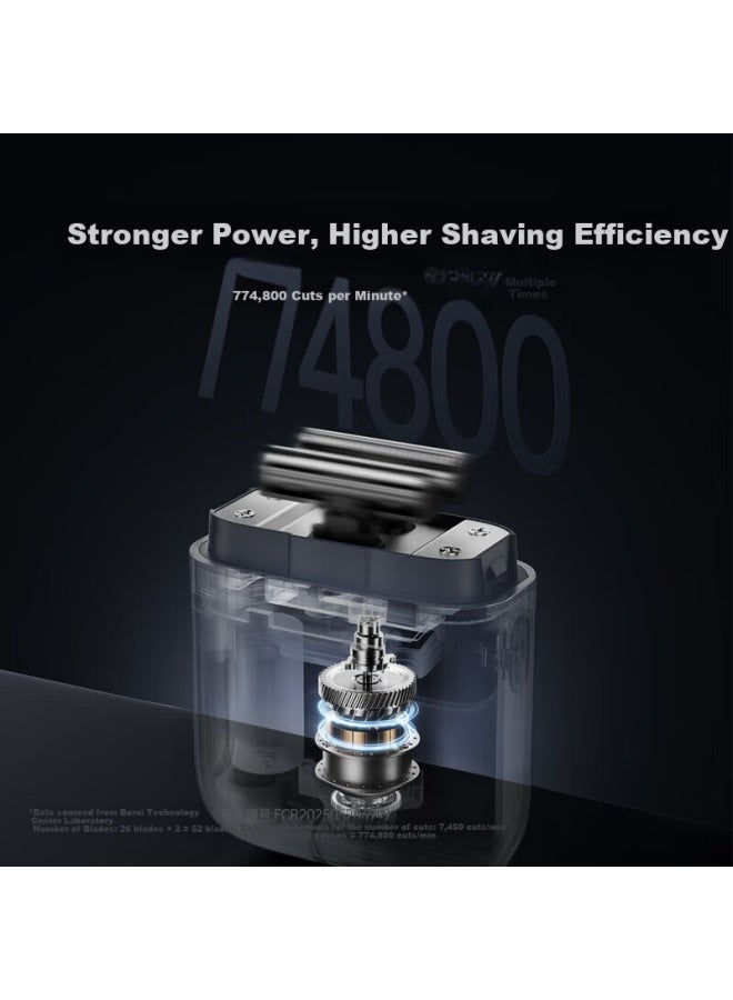 Flyco Borui Series Rotary Men's Electric Shaver Three-head Portable Mini Fast Charging Waterproof P23 Gift For Boyfriend Husband Friend Birthday New Year