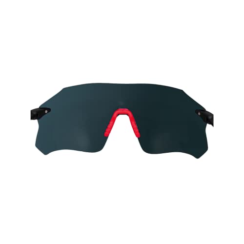 Raida S100 Sports Sunglasses | UV Protection | Anti-Glare | Cycling | Motorcycling (Red) - Image 2