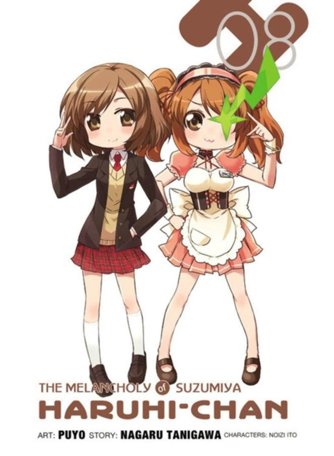 The Melancholy of Suzumiya Haruhi-chan, Vol. 8 