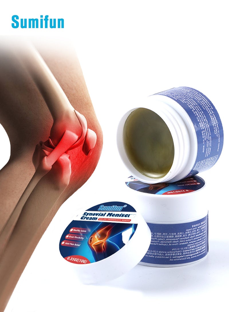 سوميفون 10 جرام * 2 علب من كريم الغضروف المفصلي الزليلي للعناية بالمفاصل وتخفيف آلام الركبة كريم موضعي من الأعشاب الصينية - Image 3