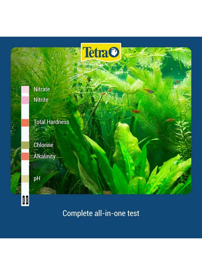 Tetra EasyStrips 6-In-1 aquarium Test Strips, Water Testing (19542) - Image 3