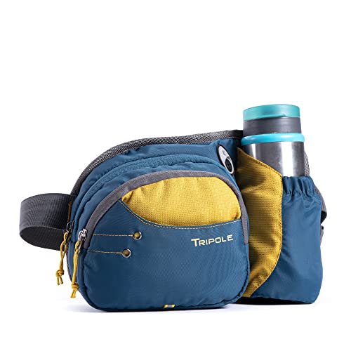 Tripole Hydra Waist Pack with Bottle Holder for Running, Cycling and Daily Use (Blue) - Image 1