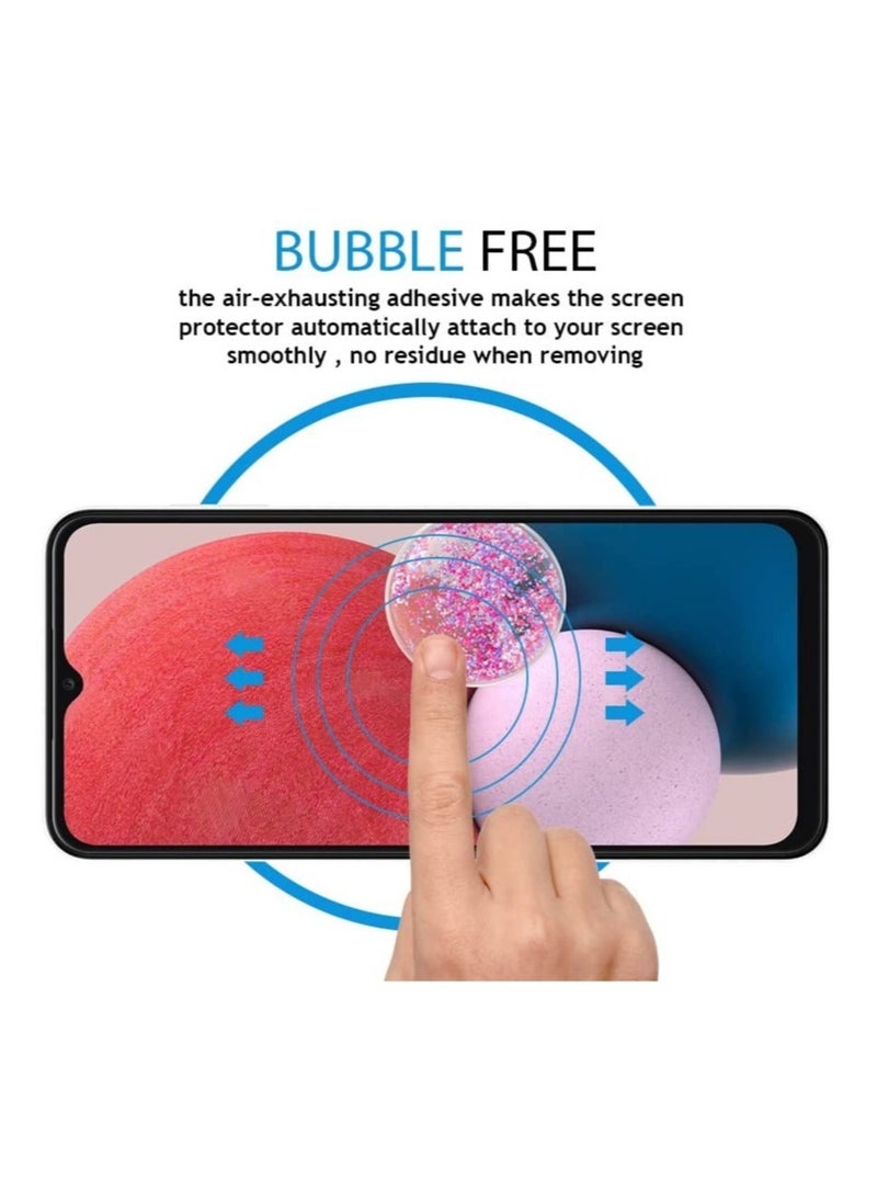 ELTRAZONE Samsung Galaxy A20 Full Screen Coverage Tempered Glass Screen Protector For Galaxy A20,  - Image 3