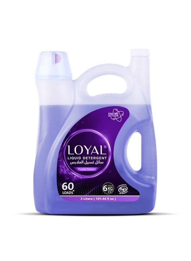 loyal Lavender Laundry Detergent Liquid 3L Purple