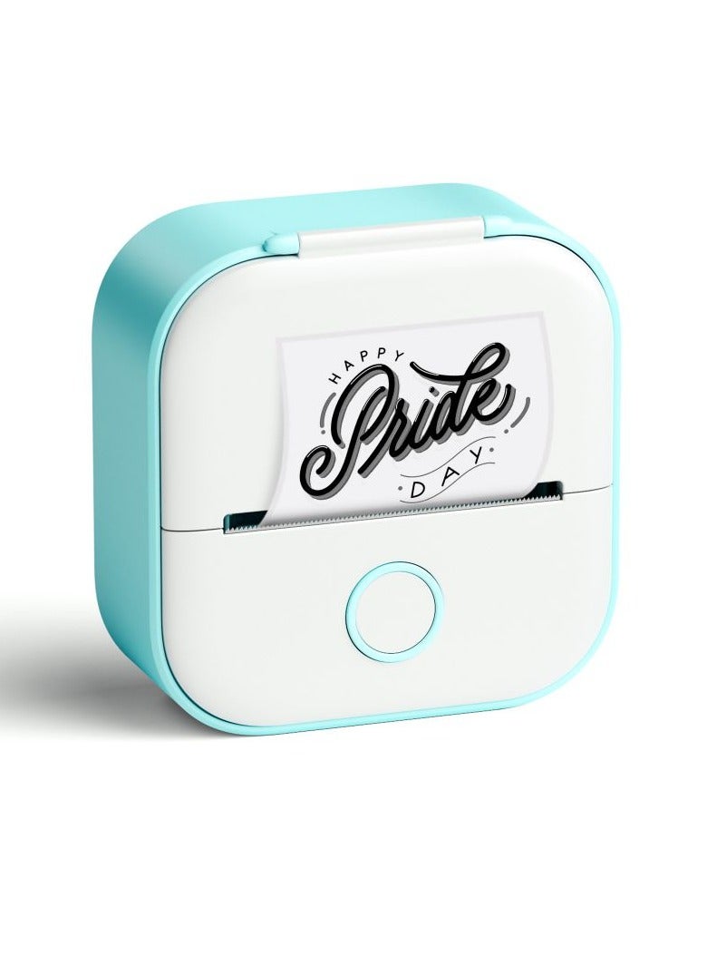 phomemo T02 Inkeless Mini Printer - Bluetooth Thermal Sticker Printer for Notes, Stickers, Photos & DIY Projects. Ideal for Birthday Gifts, Green Design. - Image 2