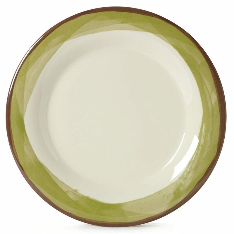 GET 9 HeavyDuty Wide Rim Melamine Dessert Plate Set of 12 - Image 1