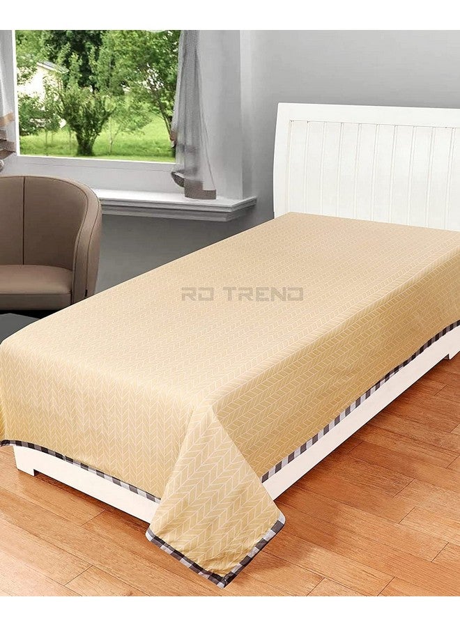 RD TREND قطن جليسي 180 Tc، أغطية سرير مفردة صلبة بدون غطاء وسادة (عبوة من 2) - رمادي - Image 4