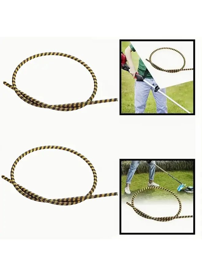2pcs Heavy Duty Backpack Brush Cutter with 35.04 Inch Soft Shaft Core - Image 2