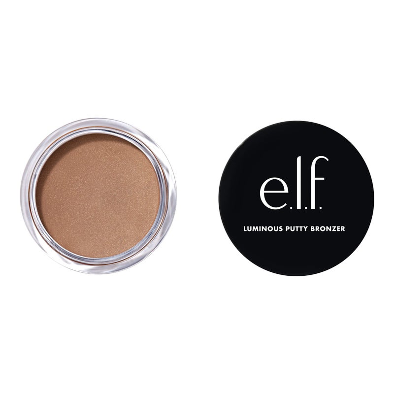elf Luminous Putty Bronzer Lightweight PuttytoPowder Bronzer For A Radiant Glowing Finish Highly Pigmented Vegan  CrueltyFree Summer Fridays