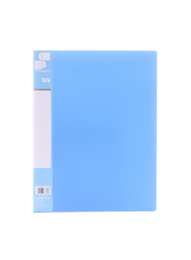 Sunwood Efficiency King Series A4 Single Strong Clip Diagonal Inner Pocket/Document Folder/File Folder, Blue, P65 - Image 3