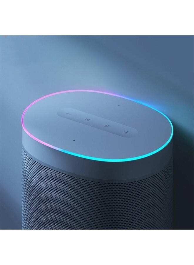 Xiaomi Mi Smart Bluetooth 4.0 Wireless Speaker, LED Light, DTS Tuning, Stereo Subwoofer, Metal, Silver L09G White - Image 2