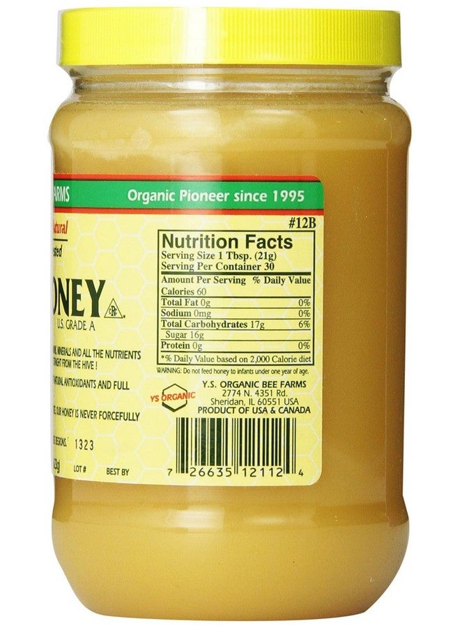 ILIOS Y.S. Eco Bee Farms Raw Honey - 22 oz, Packed by Ilios - Image 3