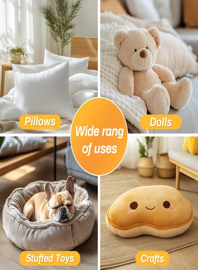 RAINFLOW 7.05oz Polyester Premium Fiber Fill- Polyester Fiber Fill,Stuffing for Pillow,Small Dolls,Cushion,Craft and Stuffed Animals,pp Cotton Stuffing for DIY Craft,Recyclable - Image 4