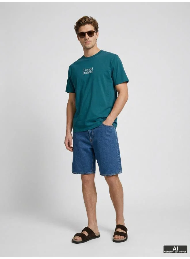 JJ Rebel  Essential Crew Neck T-Shirt for Men | Best Price UAE