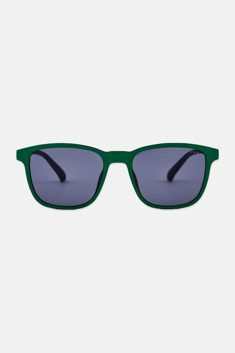 GANT Men GA00006 95N Square Sunglasses, Green - Image 1