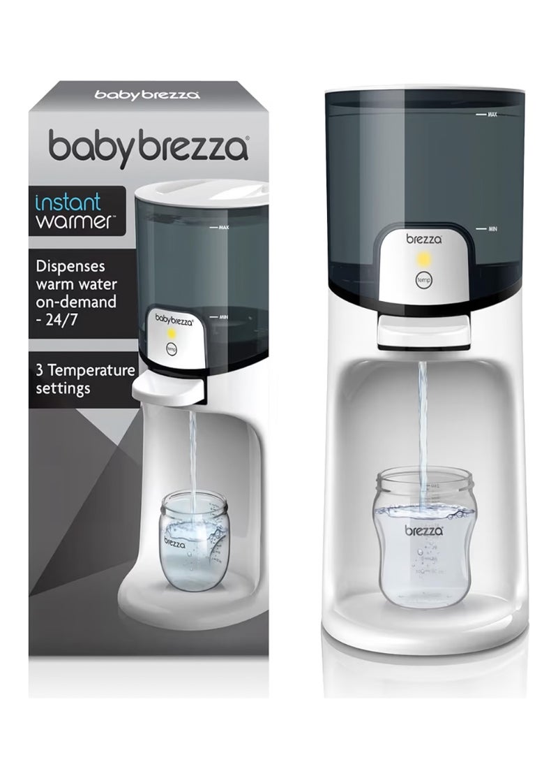 Baby Brezza Instant Warmer – Instantly Dispense Warm Water at Perfect Baby Bottle Temperature - Traditional Baby Bottle Warmer Replacement - Fast Baby Formula Bottles 24/7 – 3 Temperatures - Image 1