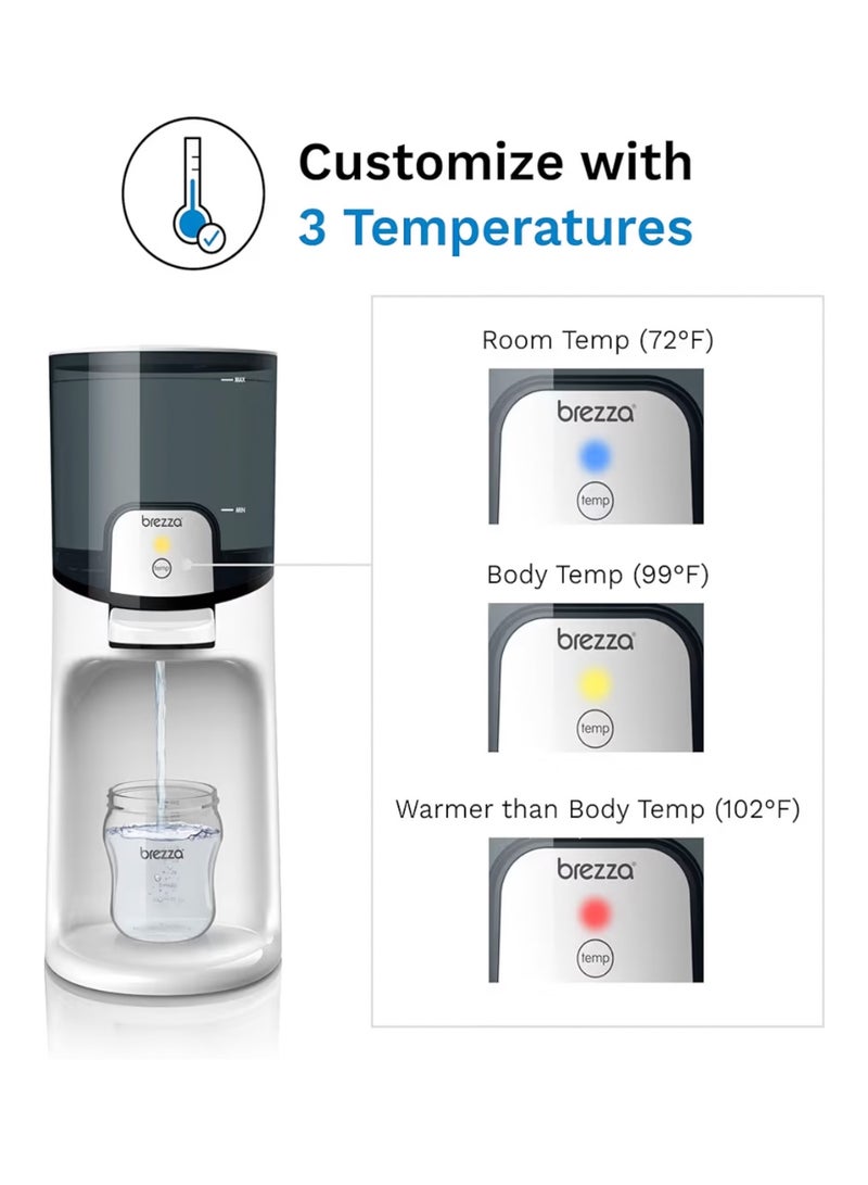 Baby Brezza Instant Warmer – Instantly Dispense Warm Water at Perfect Baby Bottle Temperature - Traditional Baby Bottle Warmer Replacement - Fast Baby Formula Bottles 24/7 – 3 Temperatures - Image 5