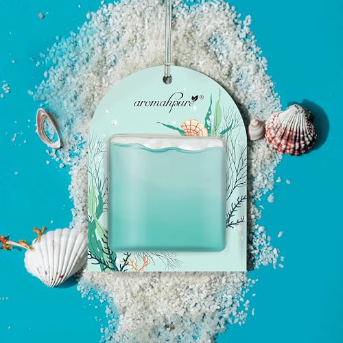 Aromahpure Gel Wink Hanging Car Perfume | Long-Lasting Gel Based Car Air Freshener | Car Accessories | Last Up to 30 Days (Ocean Mist) - Image 5