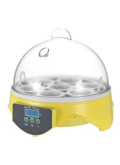 Generic 7 Eggs Automatic Temperature Control Incubator Mini Digital Egg Incubator Hatcher Transparent Eggs Hatching Machine Yellow  - Image 5