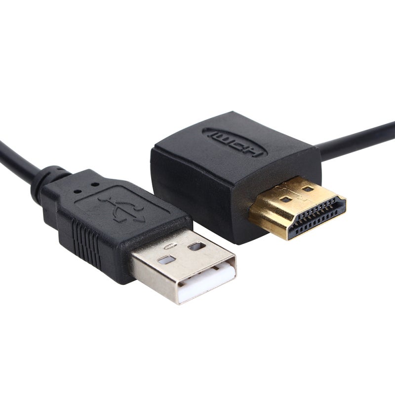 HDMI Male To Female Adapter Connector 50cm Power Supply Cable - 1080p 2160p 3D True-HD DTS-HD Support for Home Theater - Image 3