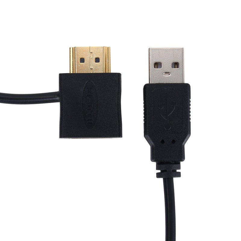 HDMI Male To Female Adapter Connector 50cm Power Supply Cable - 1080p 2160p 3D True-HD DTS-HD Support for Home Theater - Image 2