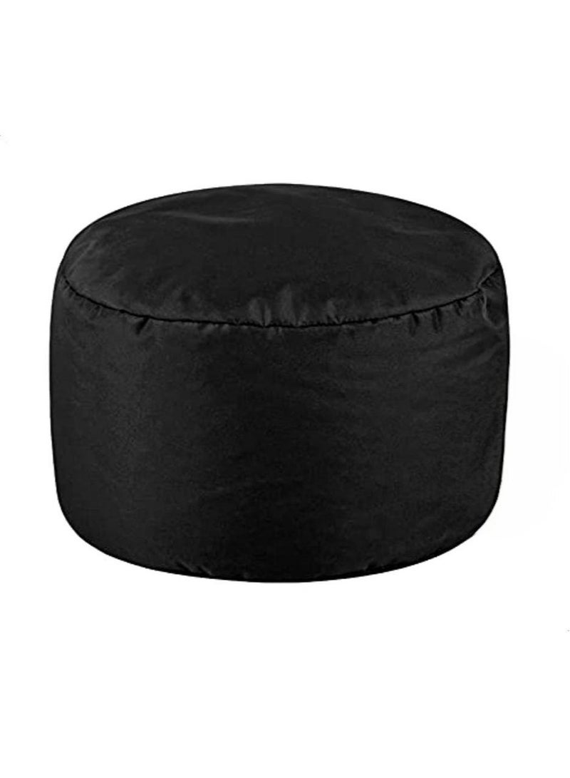 SaharaEG Lightweight Round Floor Pouf – Multi-Purpose Floor Seat – 35×45×35 cm 