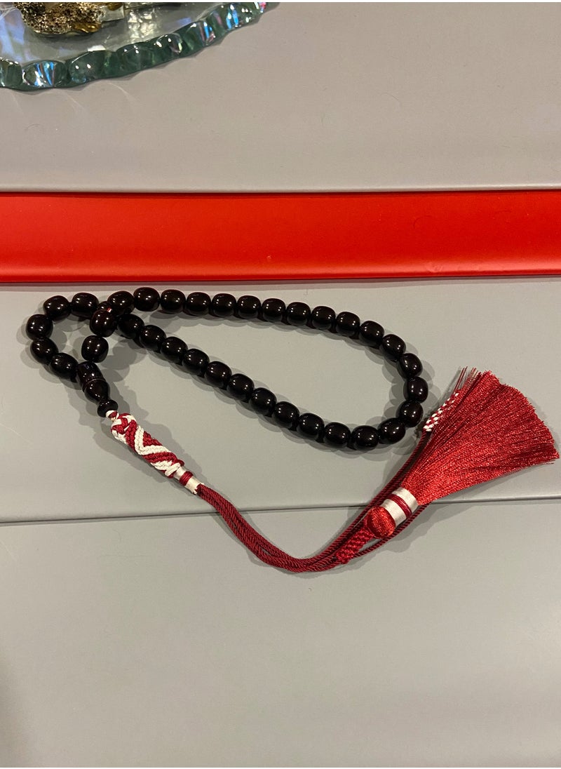 بيرسونال تاتش - سبحة رجالية من الفاتوران الألماني بكلايت عدد الخرز 35 ومقاس الخرز 11mm x 12mm - Image 1