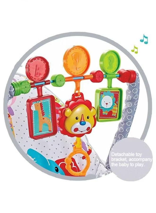 Cool Baby Baby Rocking Chair Baby Multi-Function Music Vibration Rocking Bed Lightweight Foldable Children Rocking Rocking Chair To Coax Baby Recliner  - Image 3