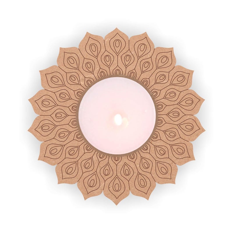 Kreative Kraft Mandala Art Perfect for Painting Craft Resin Art DIY Gifts 1 Piece  - Image 2
