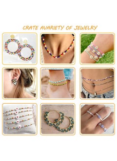 Mountain Gems Craft Beads Assorted Kit with Organizer Box for DIY STARTER KIT  - Image 4
