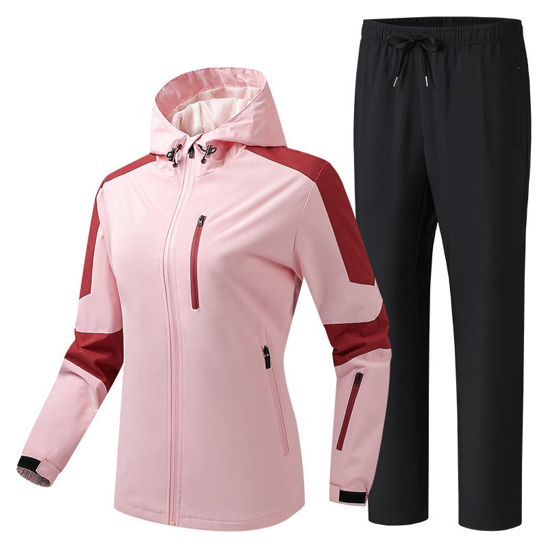 Outdoor Parent-Child Clothing Assault Pants Suit Couple Windproof Waterproof Single Layer - Image 5