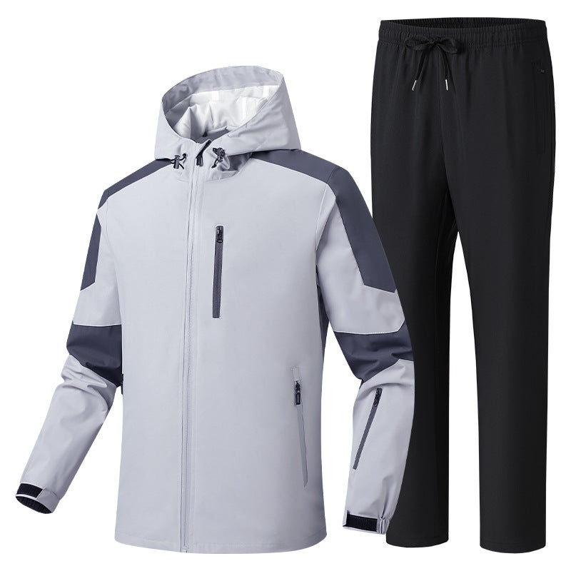 Outdoor Parent-Child Clothing Assault Pants Suit Couple Windproof Waterproof Single Layer - Image 3