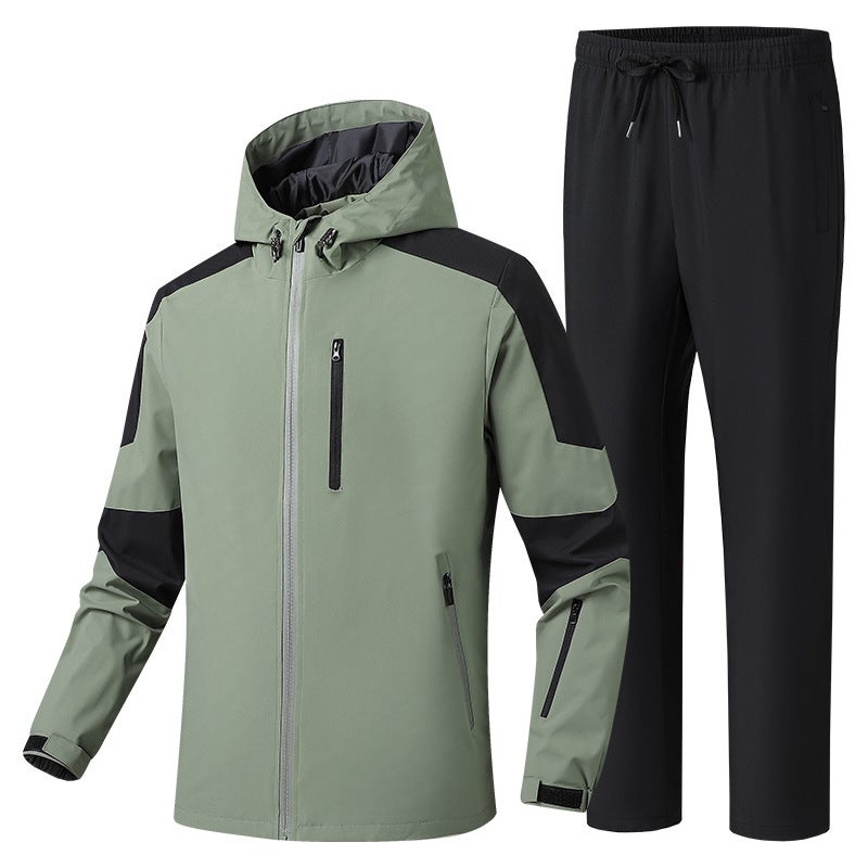 Outdoor Parent-Child Clothing Assault Pants Suit Couple Windproof Waterproof Single Layer - Image 2