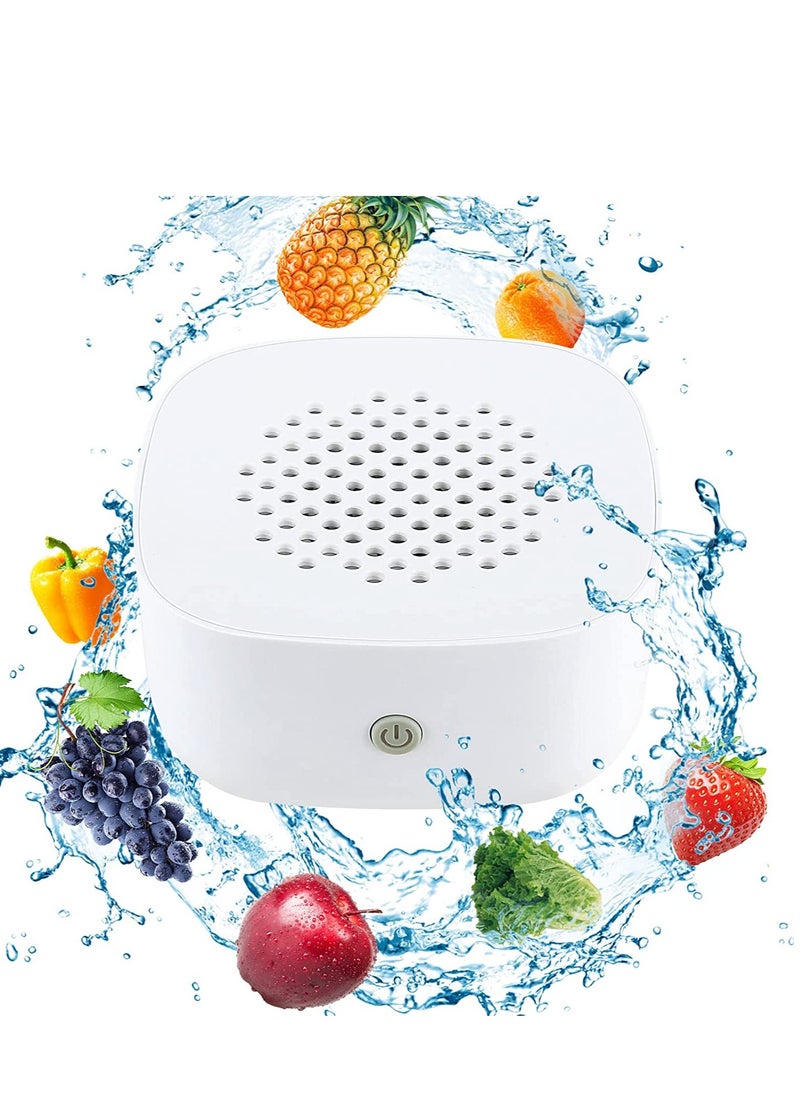 Excefore - Fruit and Vegetable Washing Machine, USB Wireless Fruit Purifier, Portable Ultrasonic Food Washing Cleaner, Kitchen Gadget Food Purifier for Deep Cleaning Fruits, Vegetables, Rice, Tableware - Image 1