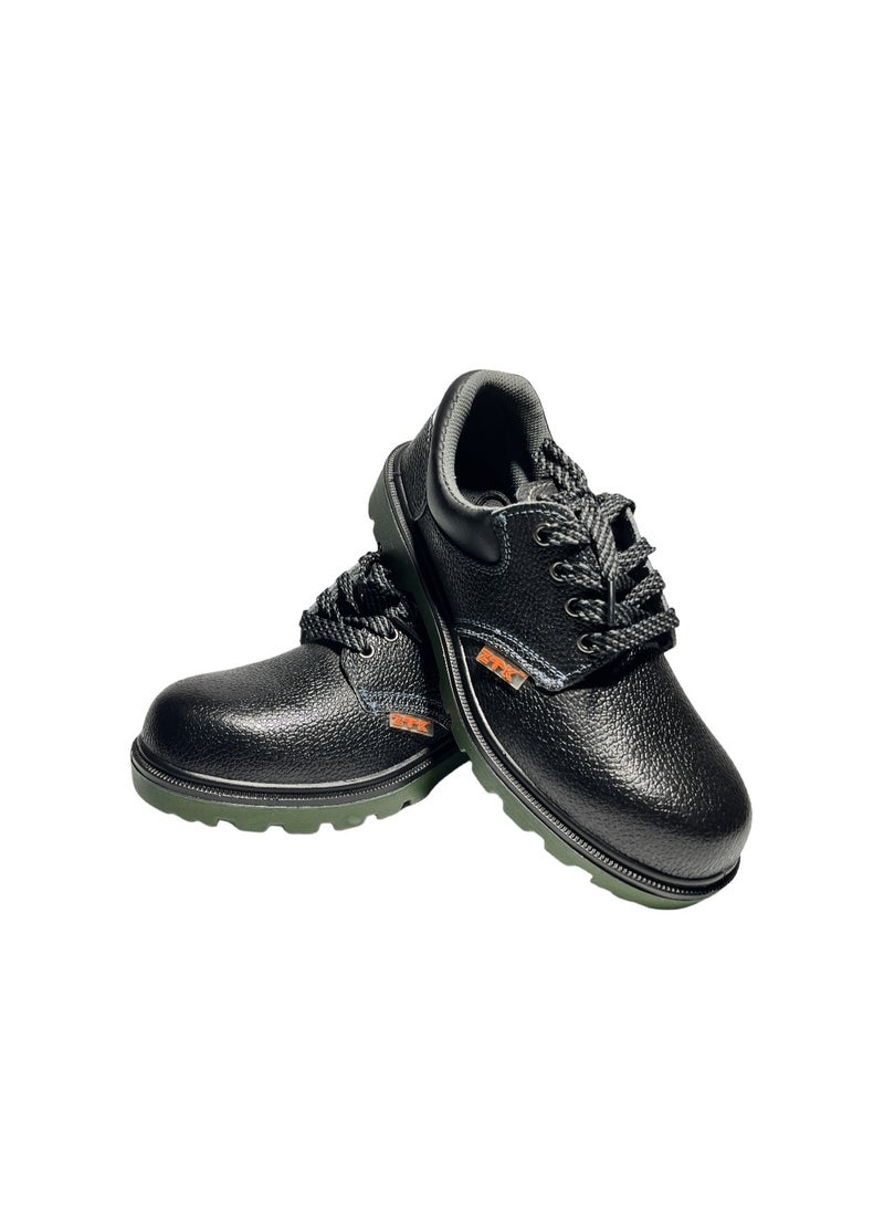 Black Green safety Shoes  - Image 1