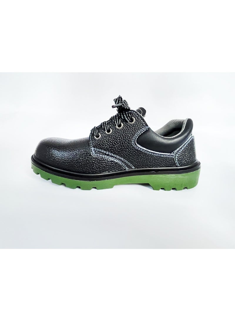 Black Green safety Shoes  - Image 2
