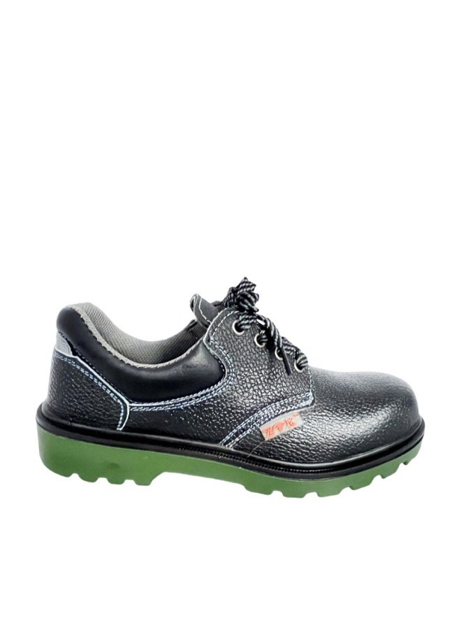 Black Green safety Shoes - Image 1