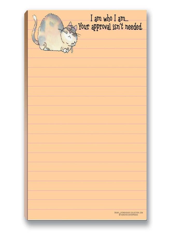 Stonehouse Collection Cat Notepads - 4 Assorted Funny Cat Note Pads - USA Made (Cat) - Image 5