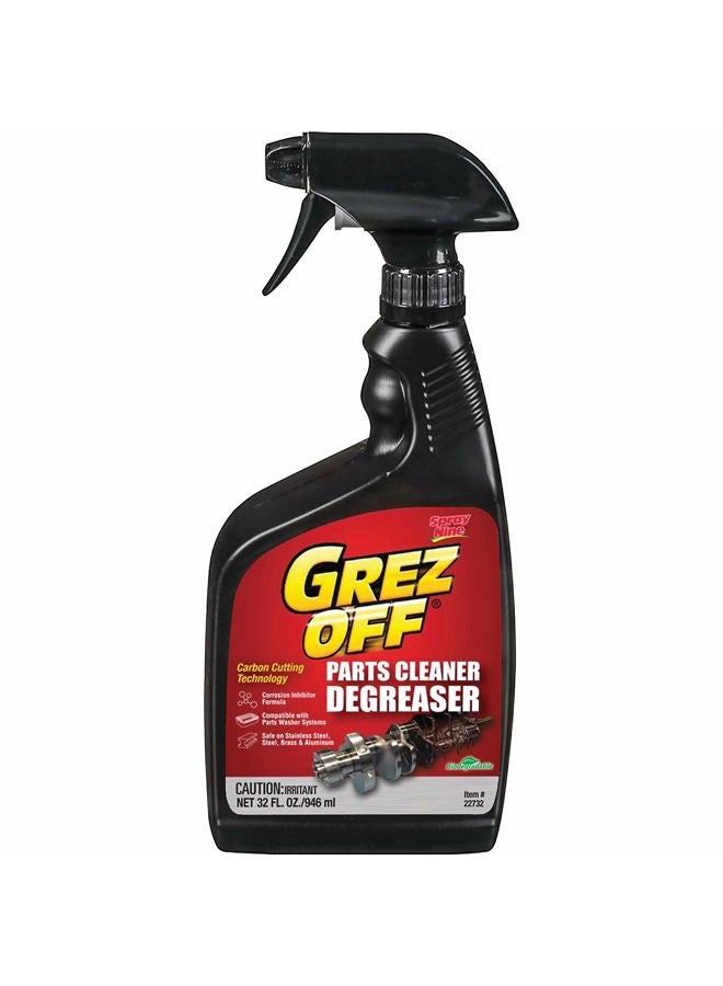 SPRAY NINE 22732-12PK Grez-Off Heavy Duty Degreaser, 32 oz. (Pack of 12) - Image 1