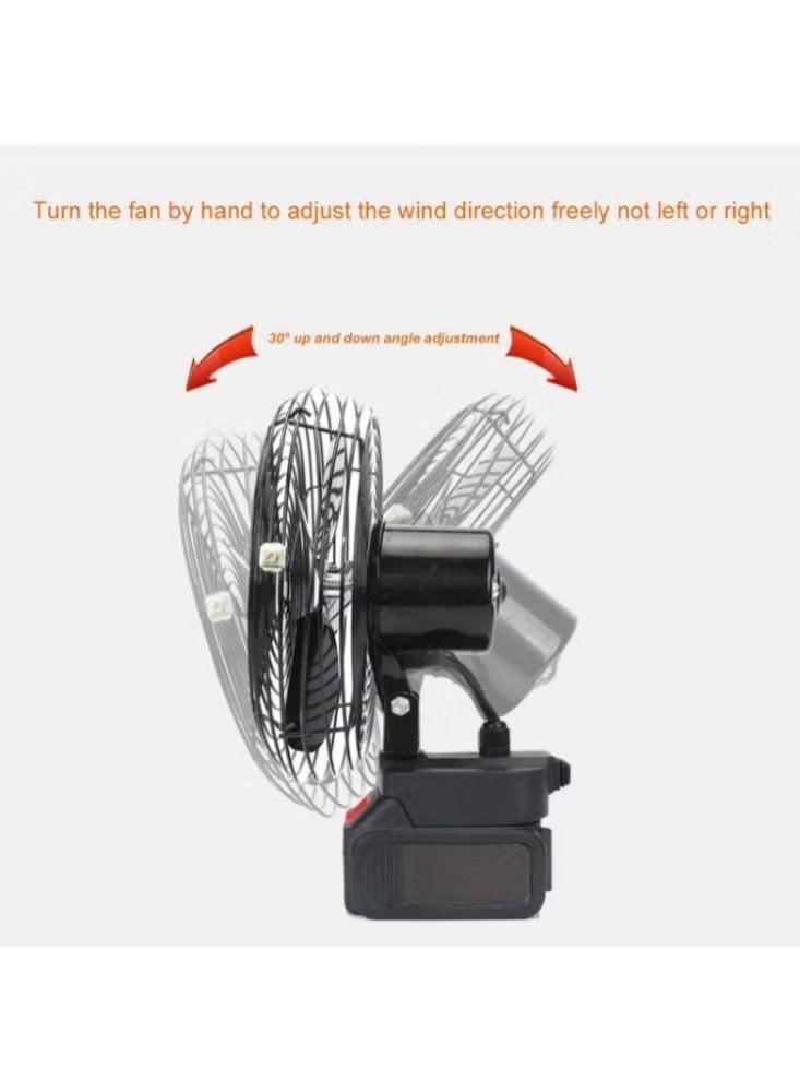ACLIX Rechargeable Lithium Portable Desk Fan – Compact USB Cooling Fan with Powerful Airflow for Home, Office, Travel & Outdoor Use - Image 2