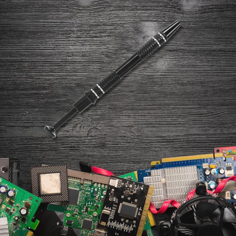 2pcs Electronic Screw Grabber Claw Tool for Small Parts Pickup, Ic Chip Puller Precision Reacher Tool, Black Grabber Suitable for Electronics Assembly and Repair - Image 3
