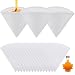 Homaisson 18 PCS Maple Syrup Filters Set 3 Pcs Heavy Duty Boiling Filters  15 Pcs Thin NonWoven Fabric Pre Filter Deep ConeShaped Strainers for Syrup Oil Coffee Home or Commercial Use 1 Qt - Image 2
