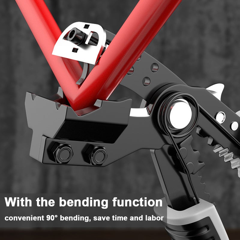 28in1 Multifunctional Wire Stripper Professional Wire Stripping Tool Portable Electric Cable Cutter Electrician Crimping Pliers with Metal Locking Buckle for Home Appliance Maintenance - Image 5