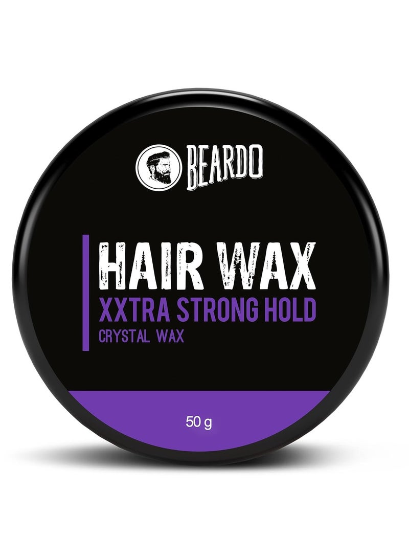 بيردو شمع الشعر بيردو اكسترا سترونج هولد، 50 جم | شمع كريستال للشعر للرجال | شمع الشعر للرجال | شمع تصفيف الشعر للحصول على لمسة نهائية لامعة ولامعة | شمع تثبيت قوي جدًا - Image 1